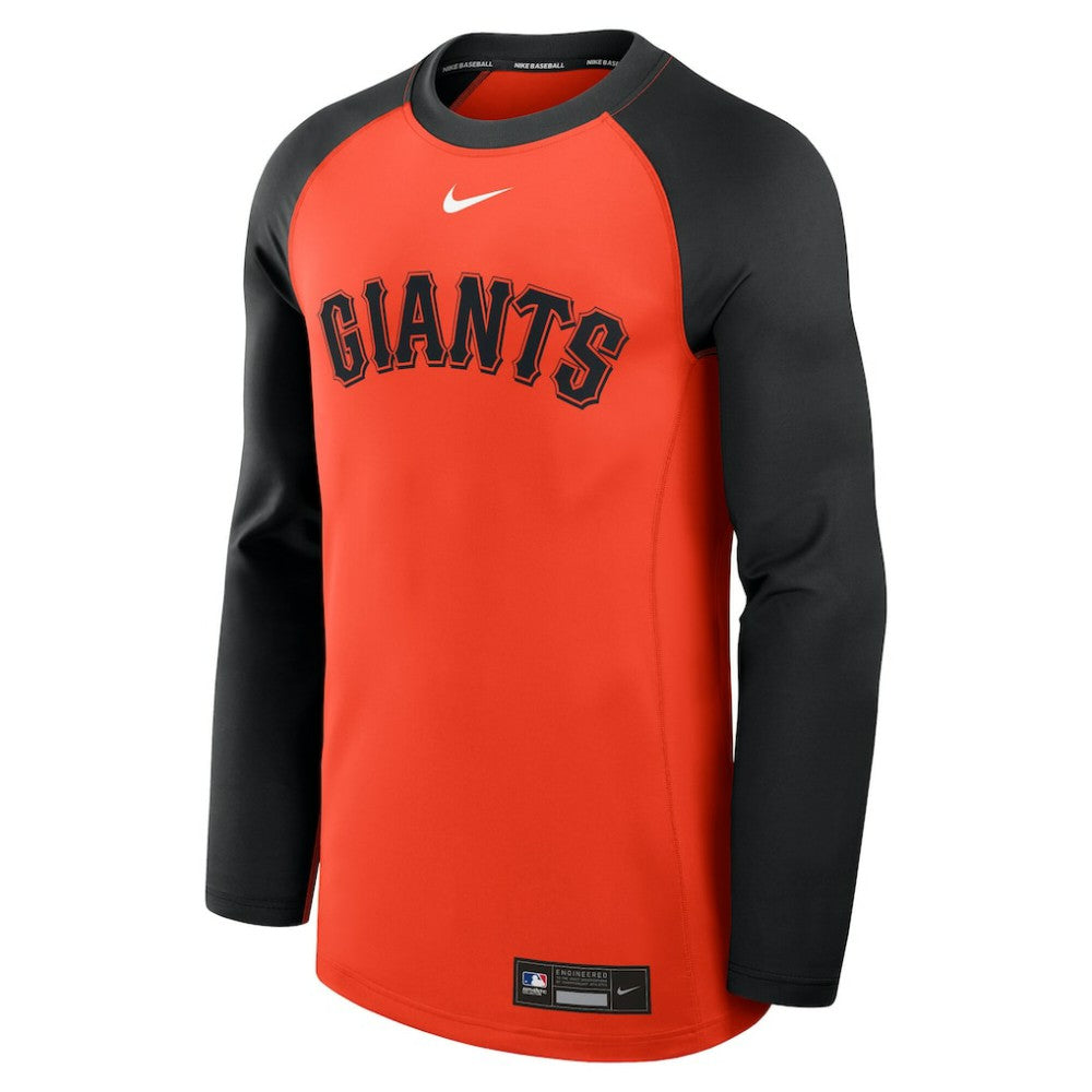 San Francisco Giants Nike Authentic Collection Game Time Raglan Dri-FIT Long Sleeve T-Shirt - MLB T-shirts