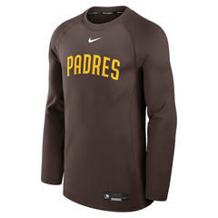 San Diego Padres Nike Authentic Collection Game Time Raglan Dri-FIT Long Sleeve T-Shirt - MLB T-shirts