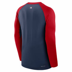 St. Louis Cardinals Nike Authentic Collection Game Time Raglan Dri-FIT Long Sleeve T-Shirt - MLB T-shirts