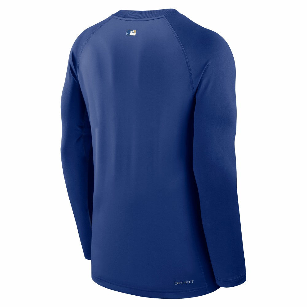 Kansas City Royals Nike Authentic Collection Game Time Raglan Dri-FIT Long Sleeve T-Shirt - MLB T-shirts