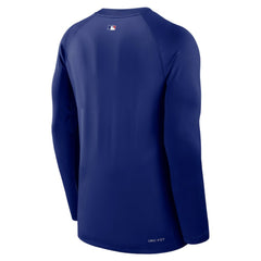 Los Angeles Dodgers Nike Authentic Collection Game Time Raglan Dri-FIT Long Sleeve T-Shirt - MLB T-shirts