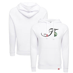 White Boston Celtics Sportiqe Unisex 2024 NBA Finals Olsen Tri-Blend Pullover Hoodie | NBA