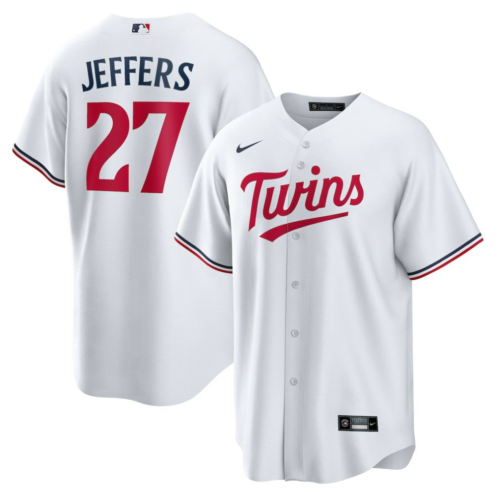 Ryan Jeffers Minnesota Twins Nike Home Replica Player Jersey - MLB Jerseys