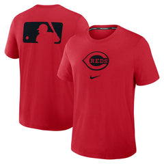 Cincinnati Reds Nike Authentic Collection Early Work Tri-Blend Dri-FIT T-Shirt - MLB T-shirts