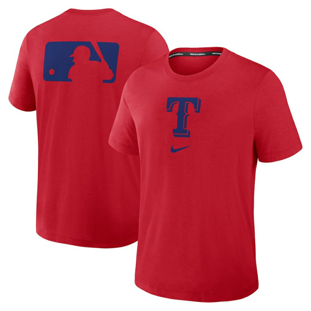 Texas Rangers Nike Authentic Collection Early Work Tri-Blend Dri-FIT T-Shirt - MLB T-shirts