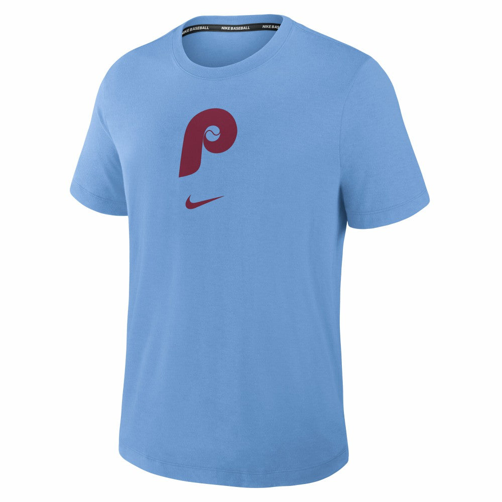 Philadelphia Phillies Nike Authentic Collection Early Work Tri-Blend Dri-FIT T-Shirt - MLB T-shirts