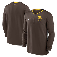 San Diego Padres Nike Authentic Collection Performance Half-Zip Top - MLB Tops