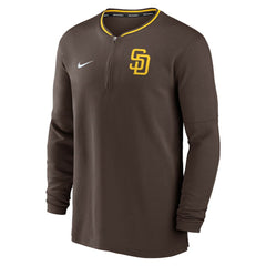 San Diego Padres Nike Authentic Collection Performance Half-Zip Top - MLB Tops