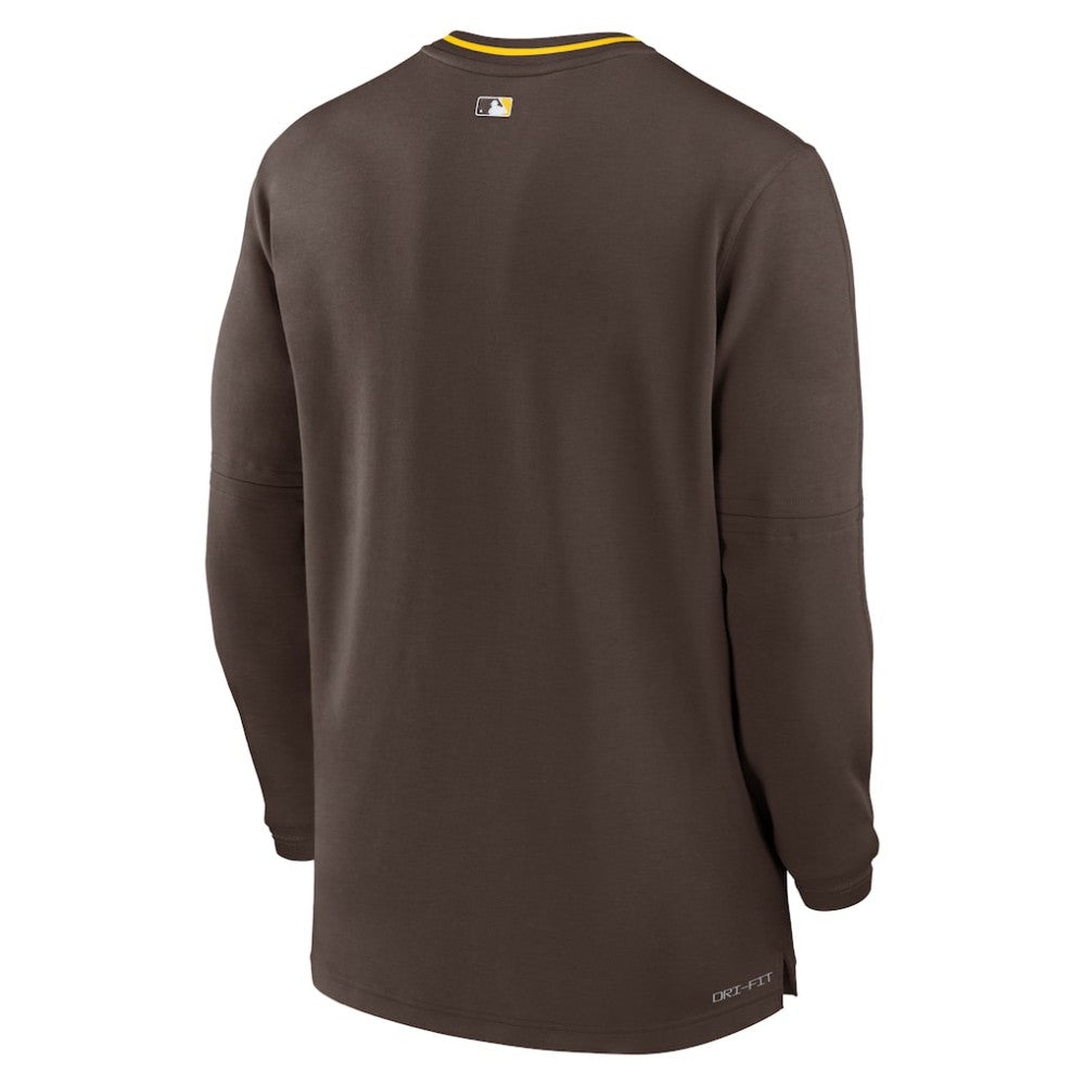 San Diego Padres Nike Authentic Collection Performance Half-Zip Top - MLB Tops