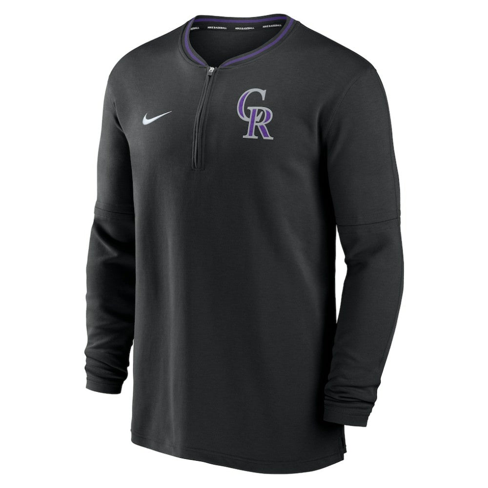 Colorado Rockies Nike Authentic Collection Performance Half-Zip Top - MLB Tops