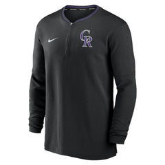 Colorado Rockies Nike Authentic Collection Performance Half-Zip Top - MLB Tops