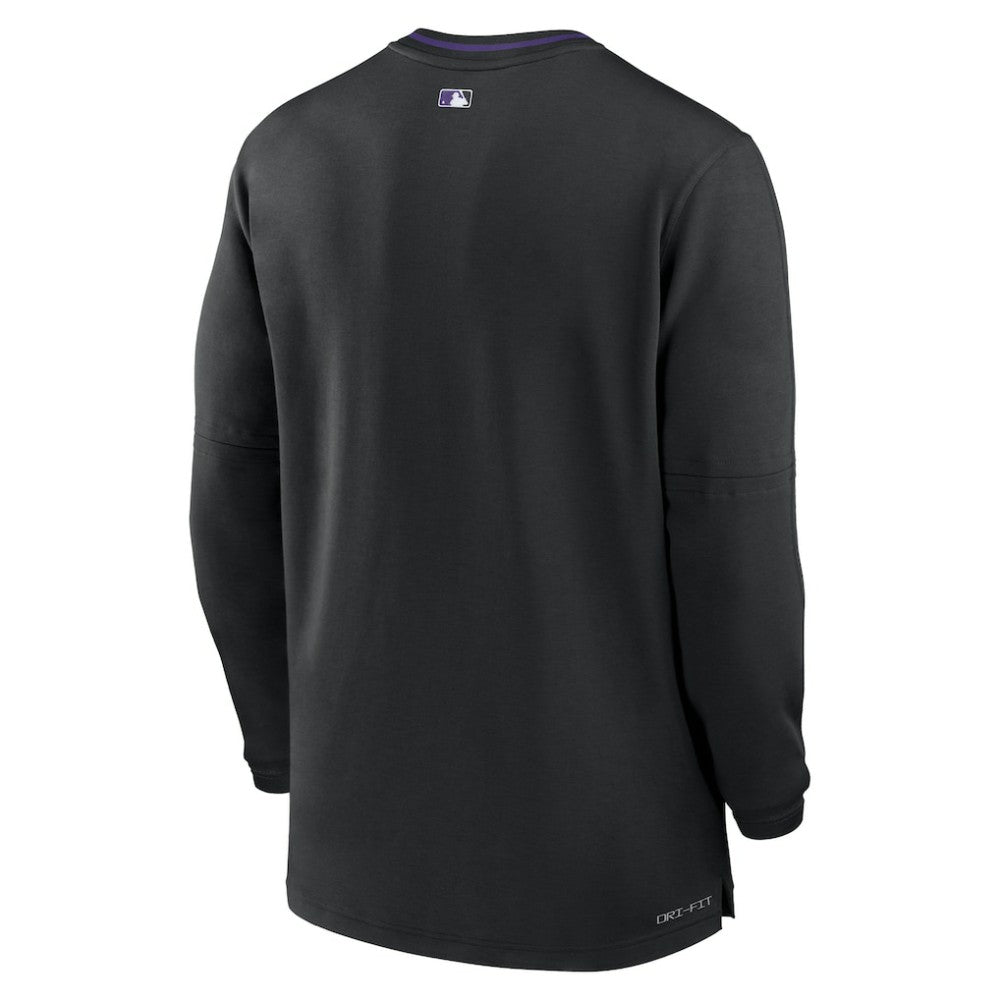 Colorado Rockies Nike Authentic Collection Performance Half-Zip Top - MLB Tops