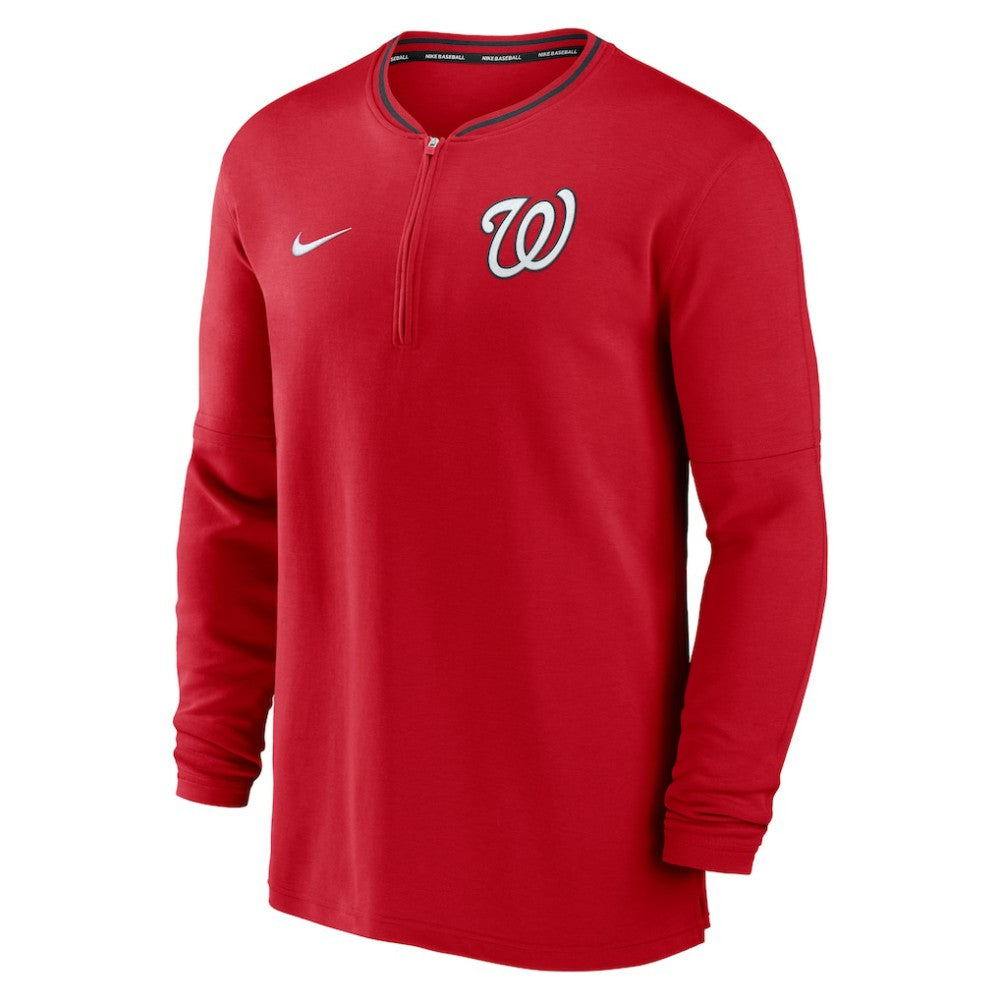Washington Nationals Nike Authentic Collection Performance Half-Zip Top - MLB Tops