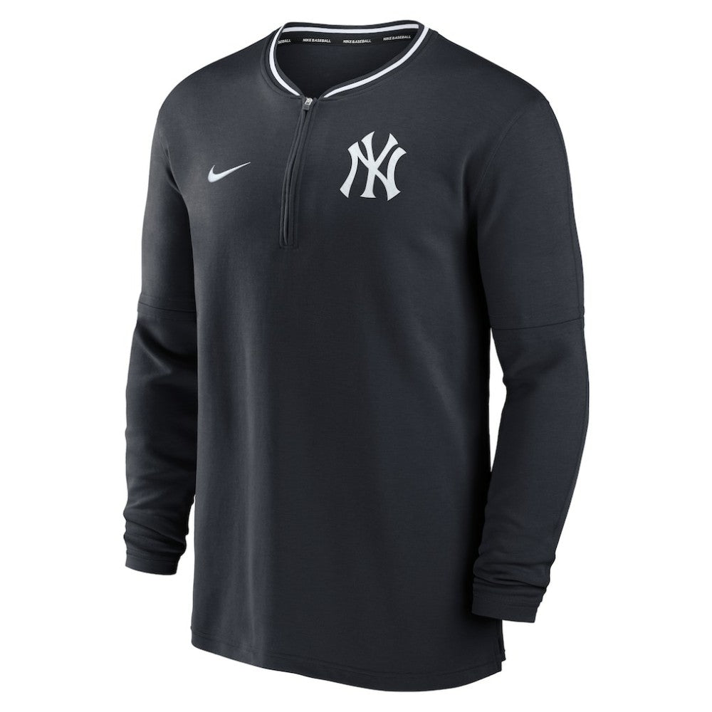 New York Yankees Nike Authentic Collection Performance Half-Zip Top - MLB Tops