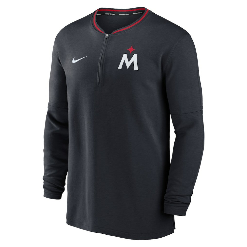 Minnesota Twins Nike Authentic Collection Performance Half-Zip Top - MLB Tops