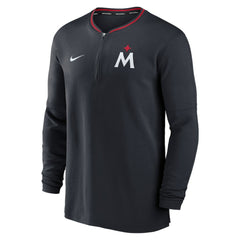 Minnesota Twins Nike Authentic Collection Performance Half-Zip Top - MLB Tops
