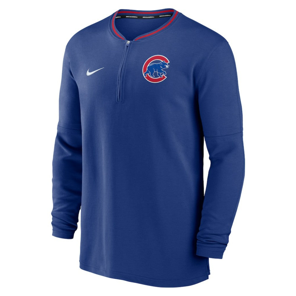 Chicago Cubs Nike Authentic Collection Performance Half-Zip Top - MLB Tops