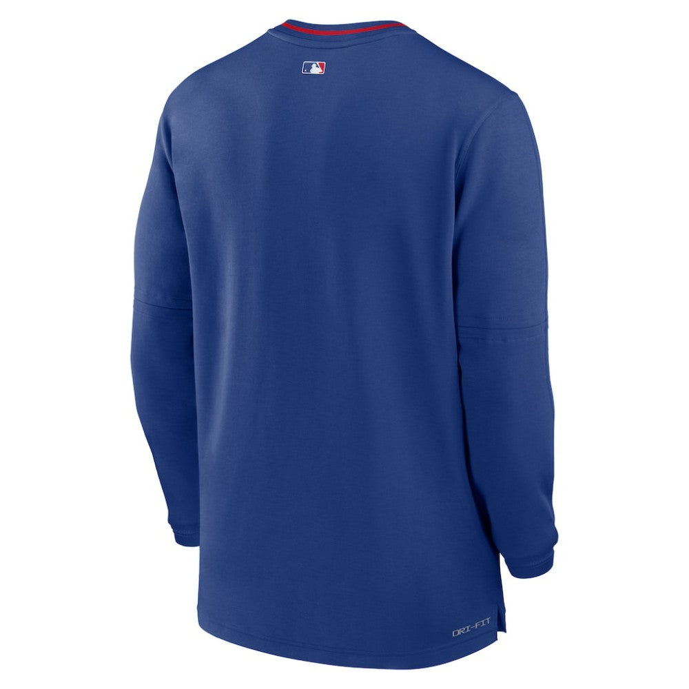 Chicago Cubs Nike Authentic Collection Performance Half-Zip Top - MLB Tops