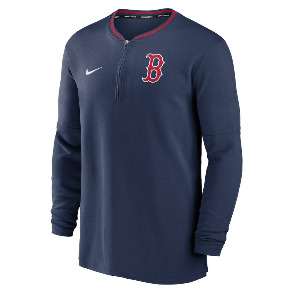 Boston Red Sox Nike Authentic Collection Performance Half-Zip Top - MLB Tops