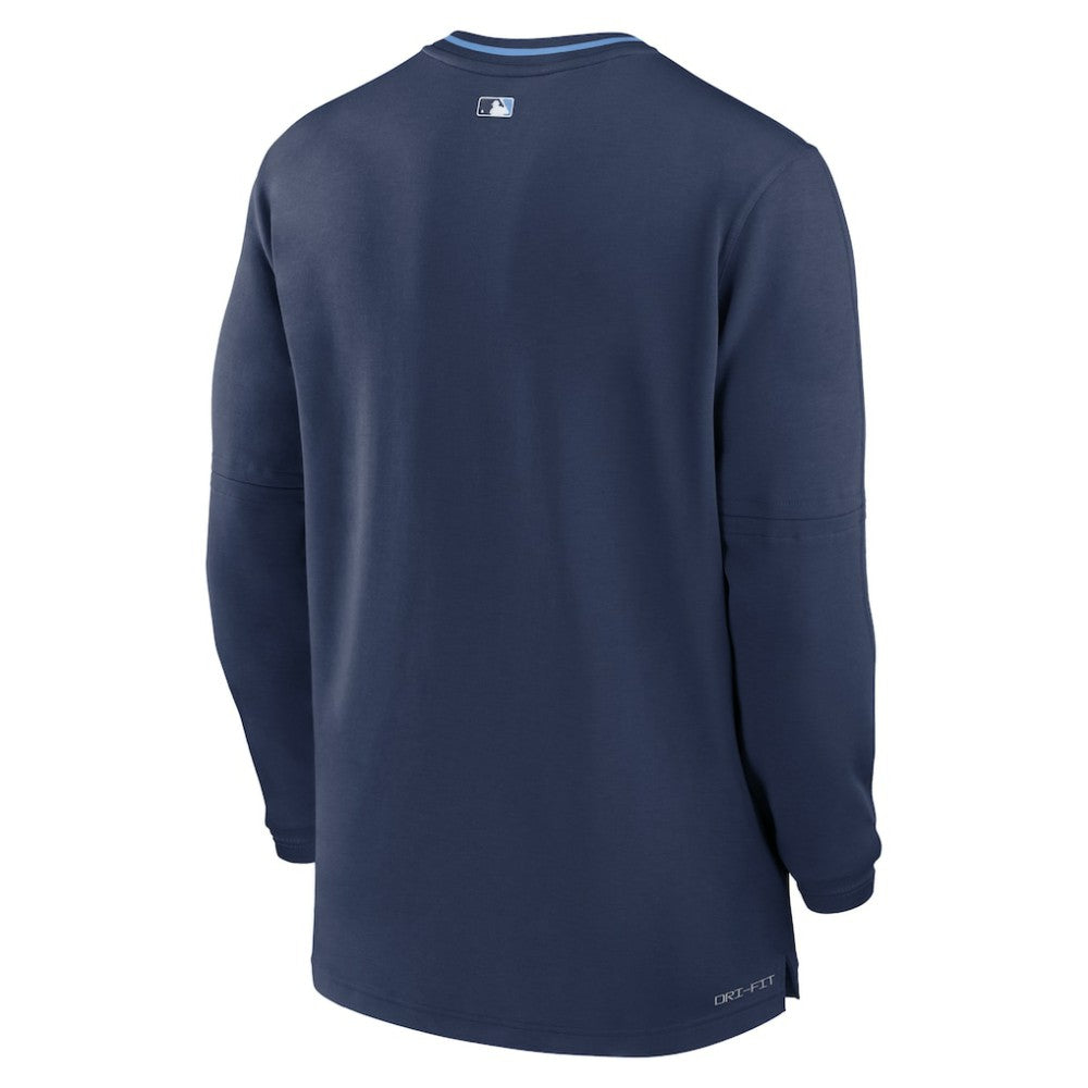Tampa Bay Rays Nike Authentic Collection Performance Half-Zip Top - MLB Tops