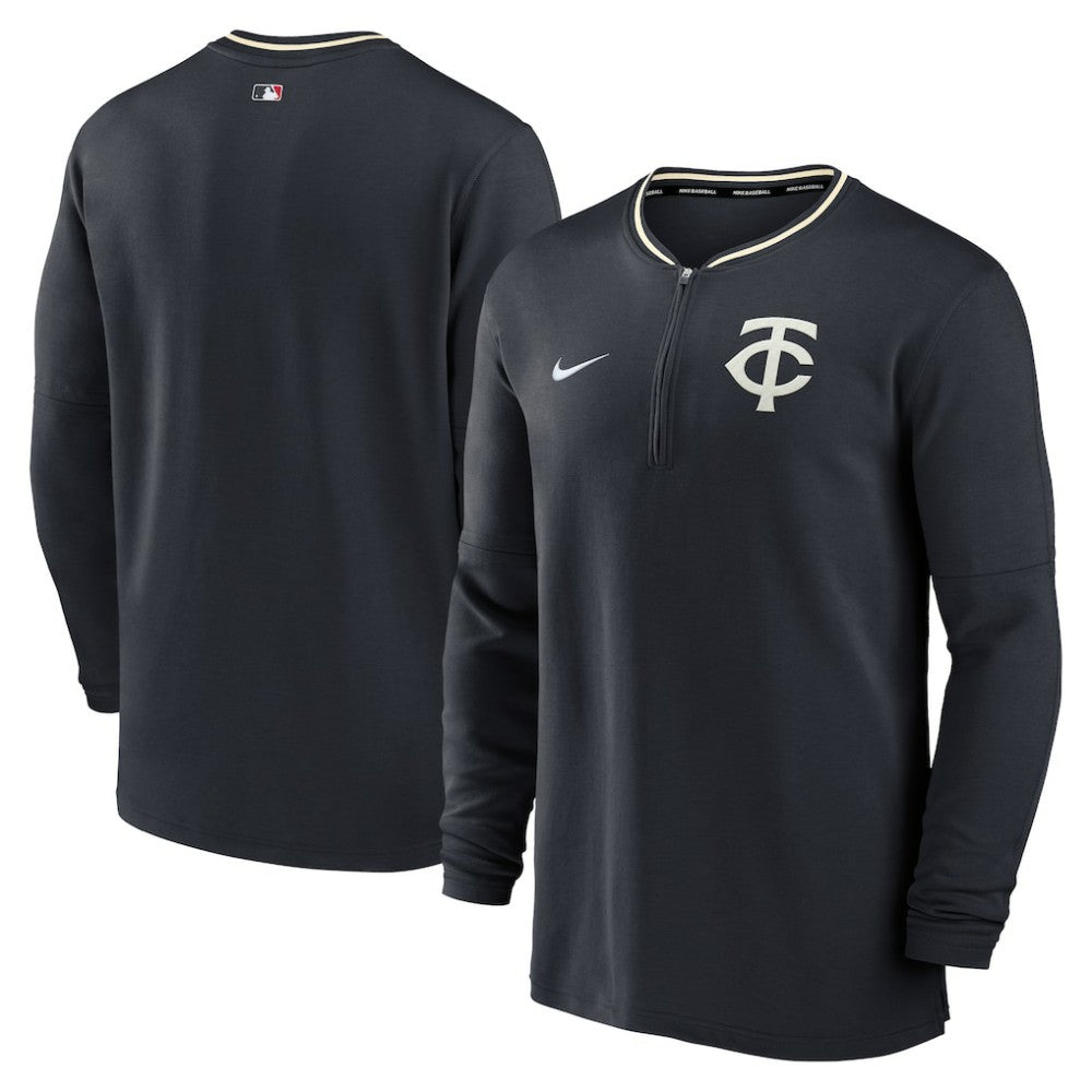 Minnesota Twins Nike Authentic Collection Dri-FIT Half-Zip Top - MLB Tops