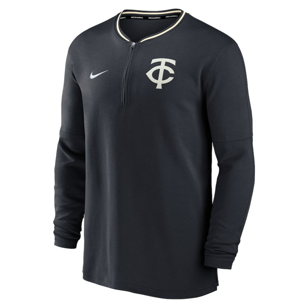 Minnesota Twins Nike Authentic Collection Dri-FIT Half-Zip Top - MLB Tops