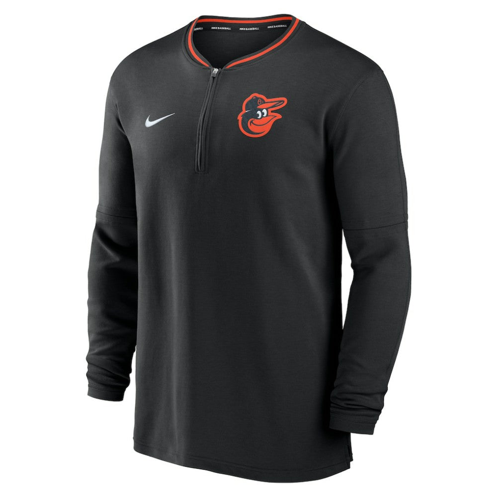Baltimore Orioles Nike Authentic Collection Performance Half-Zip Top - MLB Tops