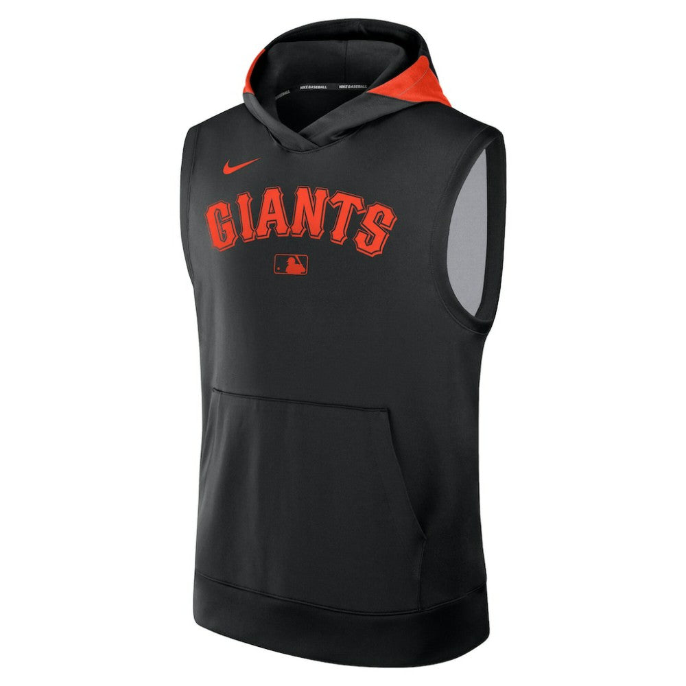 San Francisco Giants Nike Authentic Collection Dri-FIT Sleeveless Hoodie - MLB Hoodies
