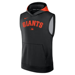 San Francisco Giants Nike Authentic Collection Dri-FIT Sleeveless Hoodie - MLB Hoodies