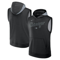 Chicago White Sox Nike Authentic Collection Dri-FIT Sleeveless Hoodie - MLB Hoodies