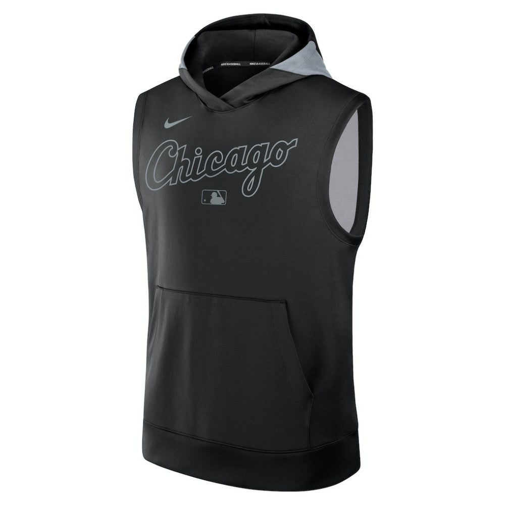 Chicago White Sox Nike Authentic Collection Dri-FIT Sleeveless Hoodie - MLB Hoodies