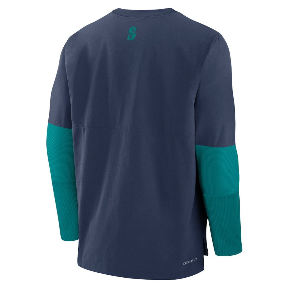 Seattle Mariners Nike Authentic Collection Player Dri-FIT Lightweight Pullover  - MLB Pullover