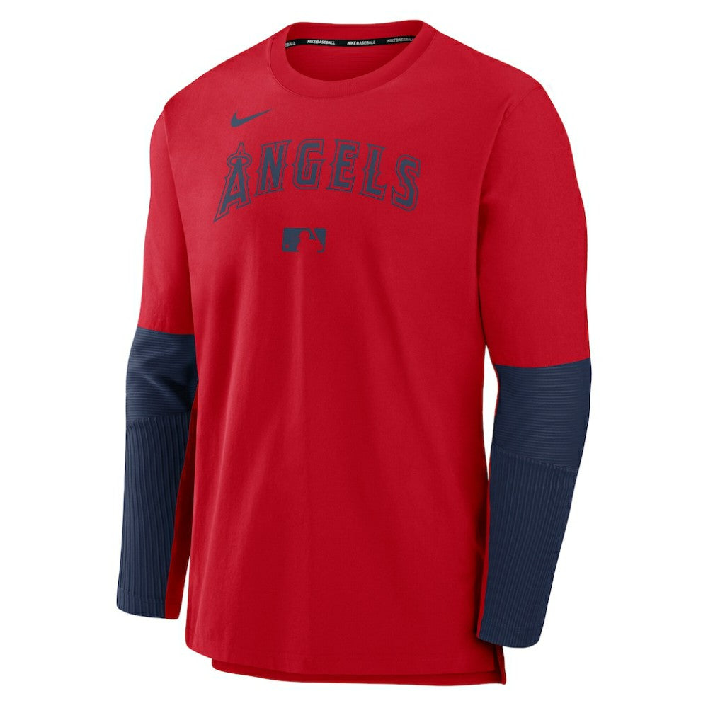 Los Angeles Angels Nike Authentic Collection Player Dri-FIT Lightweight Pullover  - MLB Pullover