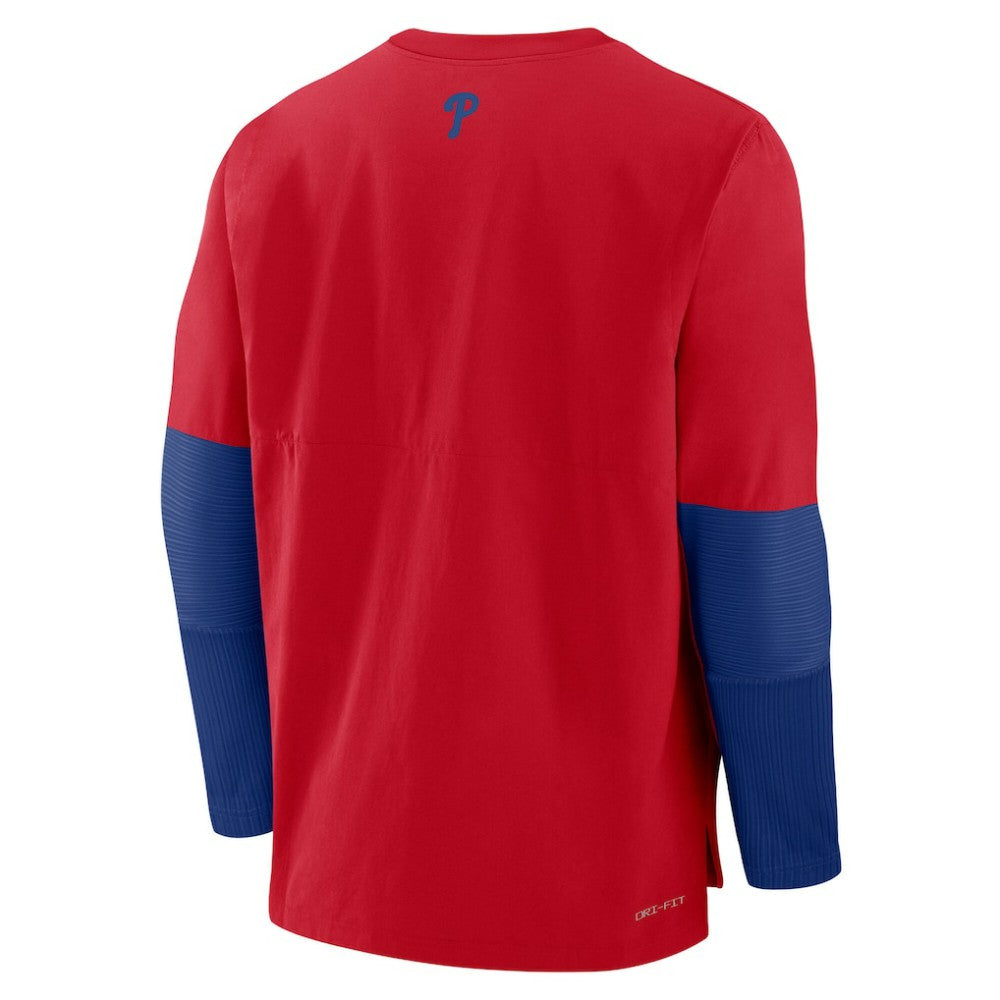 Philadelphia Phillies Nike Authentic Collection Player Dri-FIT Lightweight Pullover  - MLB Pullover
