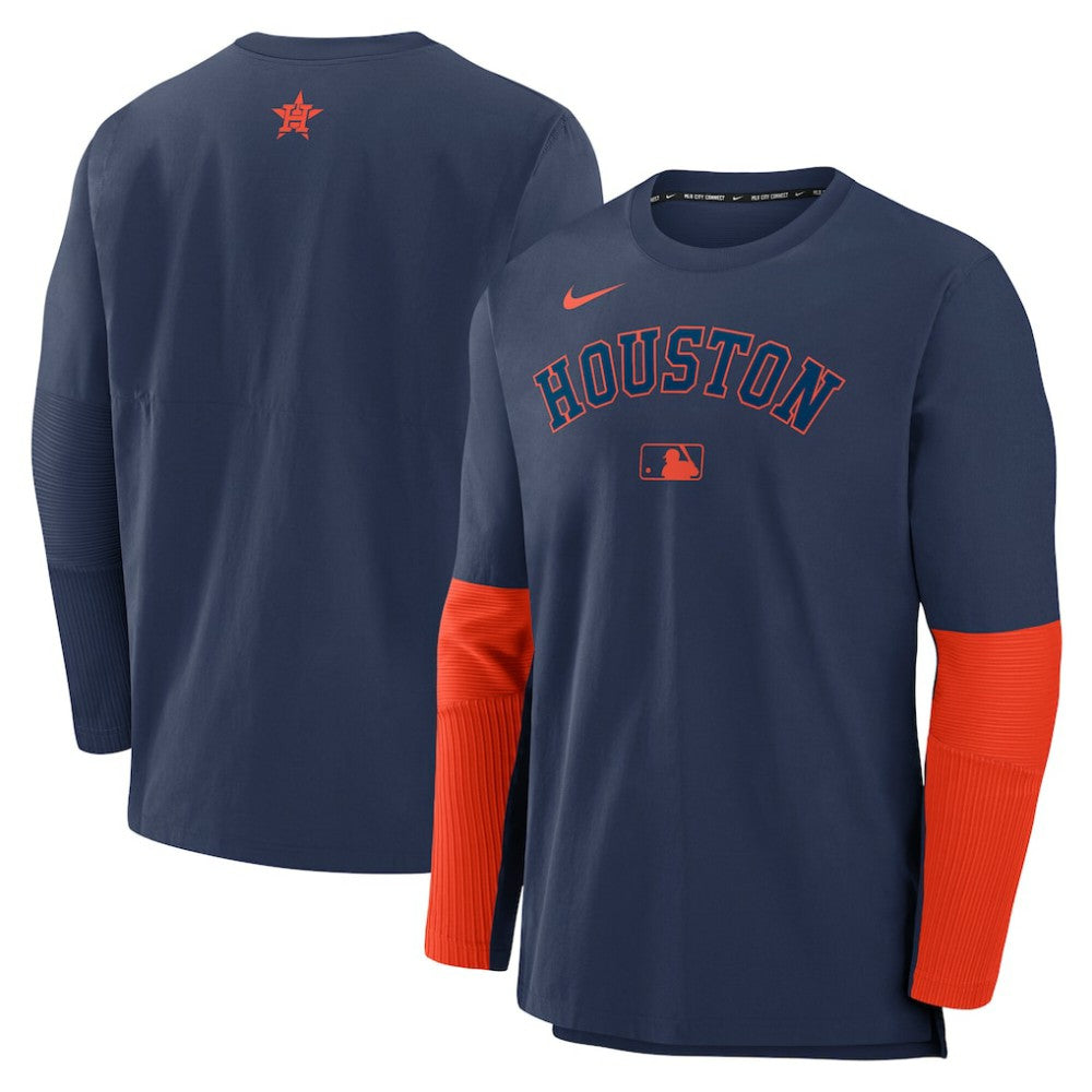 Houston Astros Nike Authentic Collection Player Dri-FIT Lightweight Pullover  - MLB Pullover