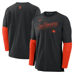 San Francisco Giants Nike Authentic Collection Player Dri-FIT Lightweight Pullover  - MLB Pullover