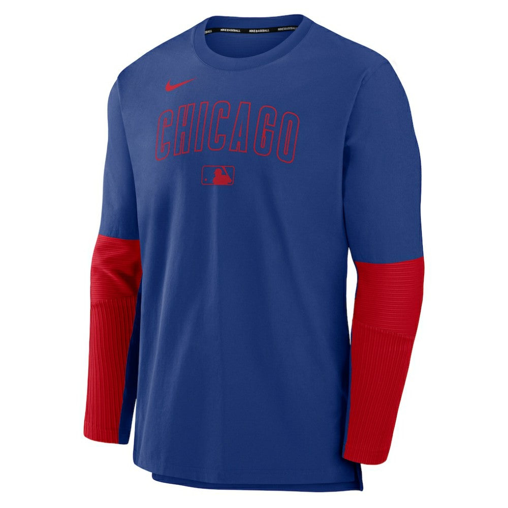 Chicago Cubs Nike Authentic Collection Player Dri-FIT Lightweight Pullover  - MLB Pullover