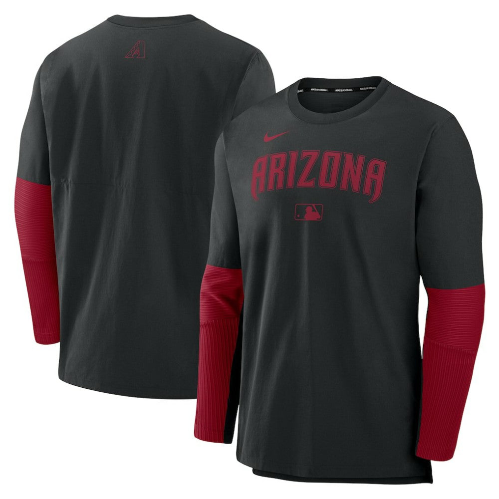 Arizona Diamondbacks Nike Authentic Collection Player Dri-FIT Lightweight Pullover  - MLB Pullover