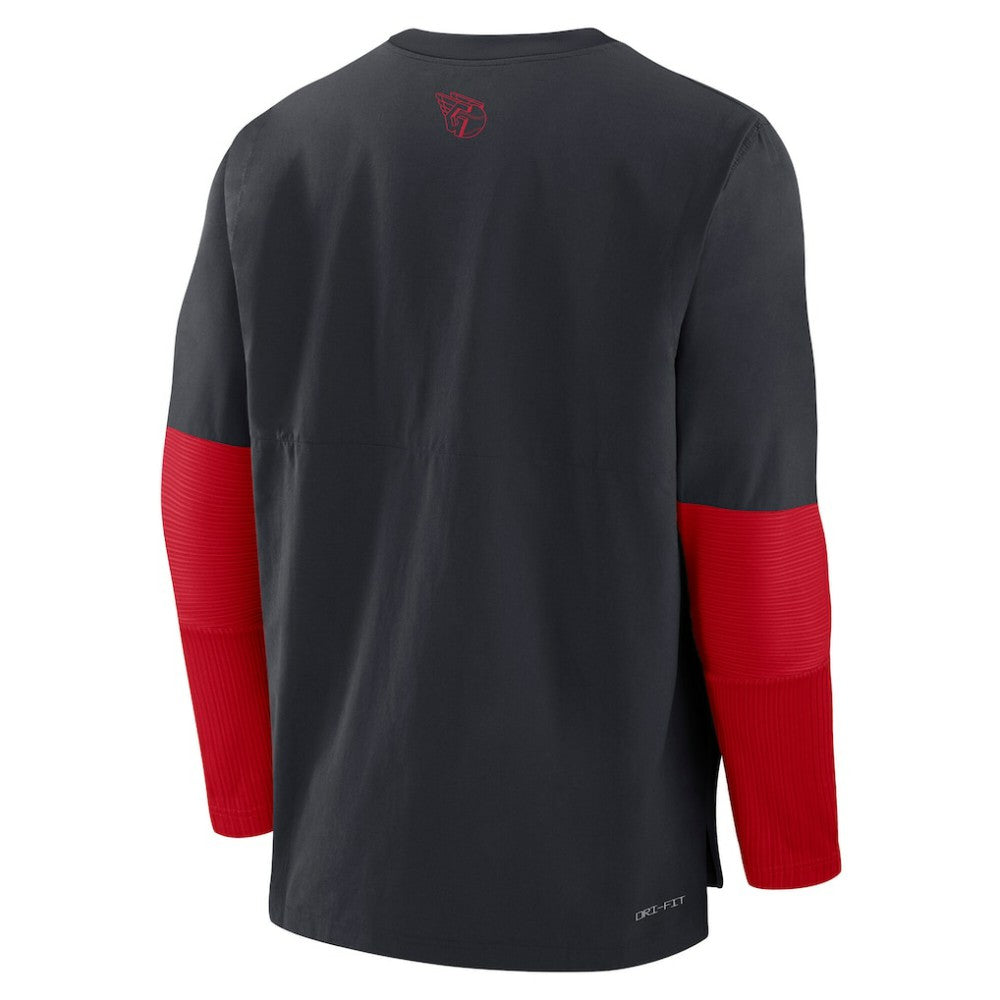 Cleveland Guardians Nike Authentic Collection Player Dri-FIT Lightweight Pullover  - MLB Pullover