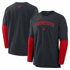 Minnesota Twins Nike Authentic Collection Player Dri-FIT Lightweight Pullover  - MLB Pullover