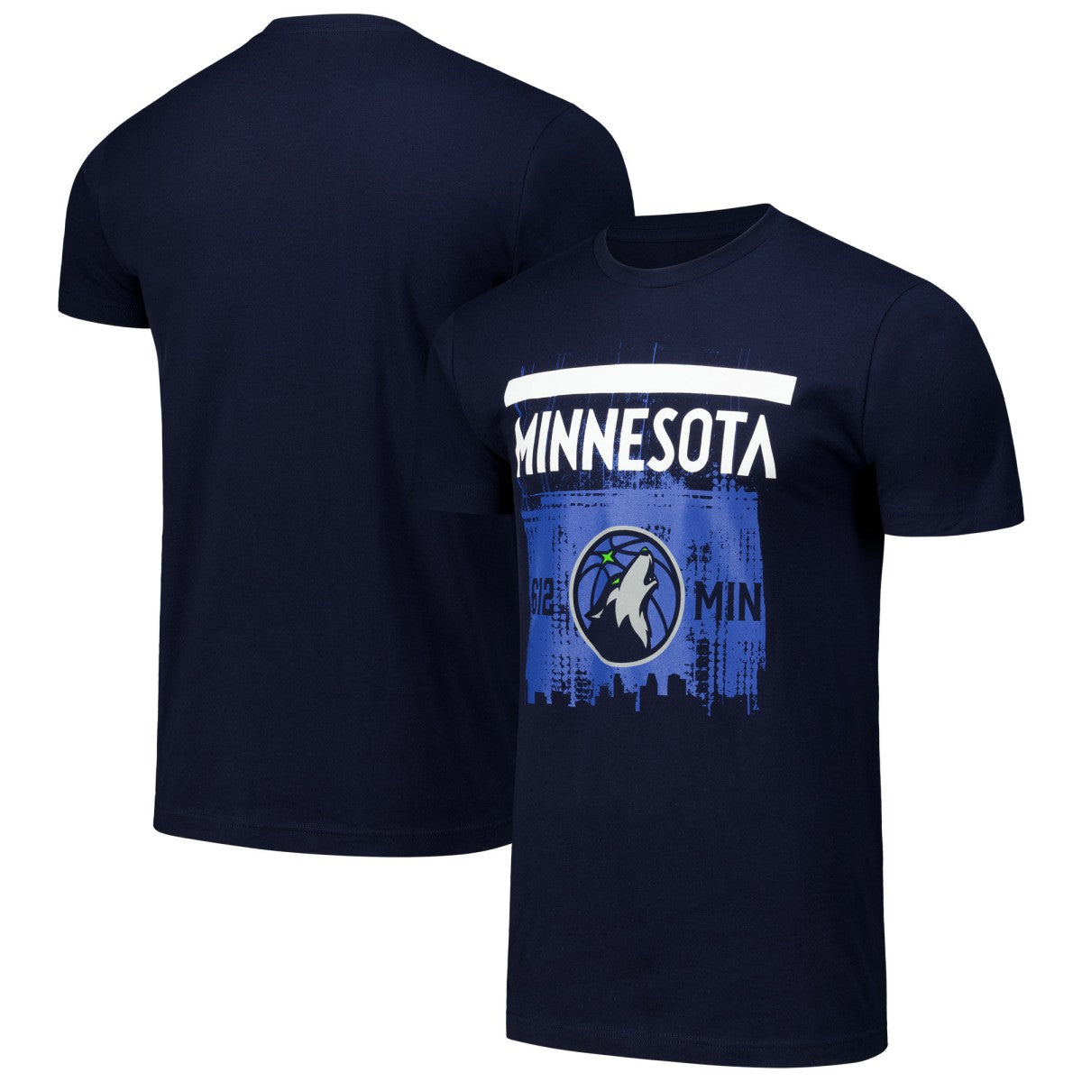 Navy Minnesota Timberwolves Stadium Essentials Unisex Breakdown T-Shirt | NBA