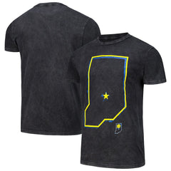 Black Indiana Pacers Stadium Essentials Unisex Vintage T-Shirt | NBA