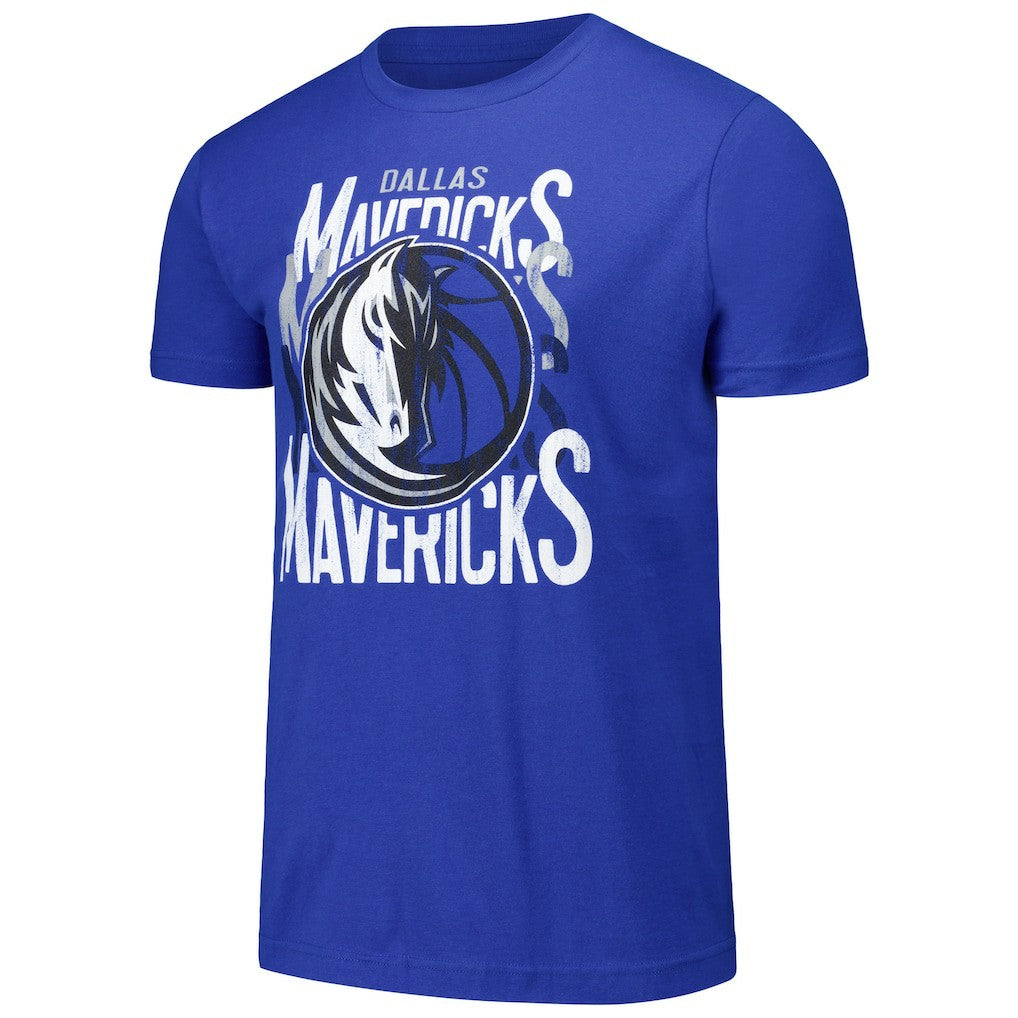 Blue Dallas Mavericks Stadium Essentials Unisex Dedication T-Shirt sale | NBA