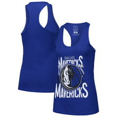 Blue Dallas Mavericks Stadium Essentials Women's Dedication Tank Top sale | NBA