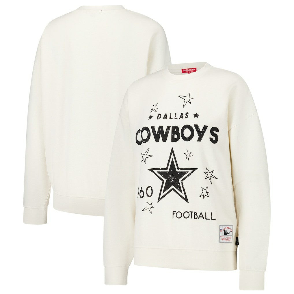 Dallas Cowboys Women's Lightweight 3.0 Logo Pullover Sweatshirt | NFL New