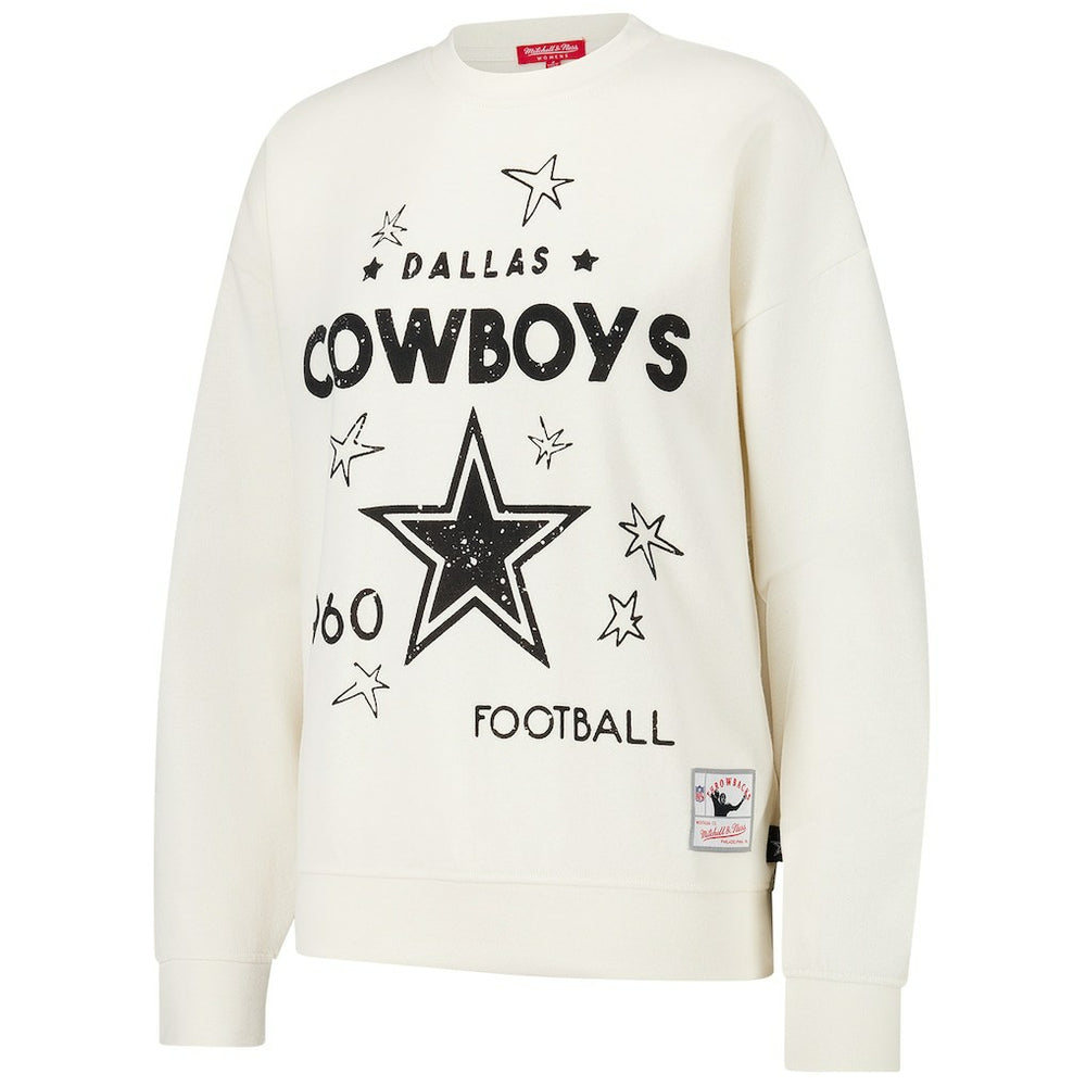 Dallas Cowboys Women's Lightweight 3.0 Logo Pullover Sweatshirt | NFL New
