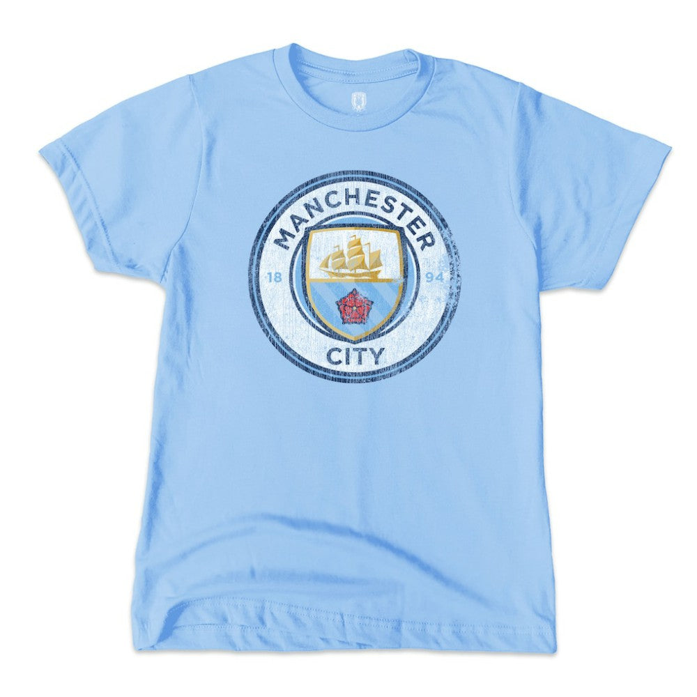 Manchester City 1863FC Youth Color Badge T-Shirt
