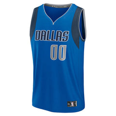 Blue Dallas Mavericks Fast Break Custom Jersey sale | NBA