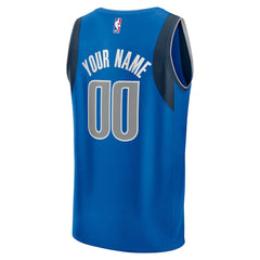 Blue Dallas Mavericks Fast Break Custom Jersey sale | NBA
