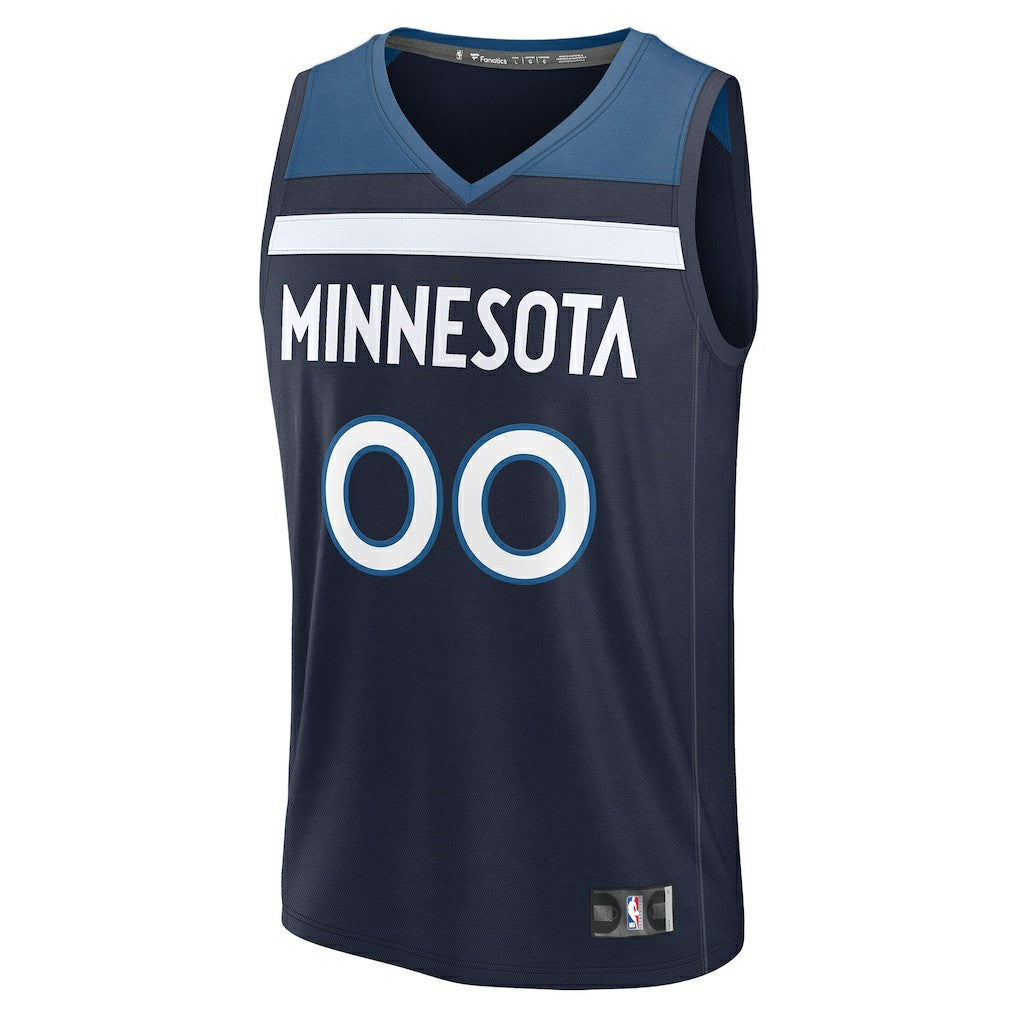 Navy Minnesota Timberwolves Fastbreak Custom Jersey | NBA
